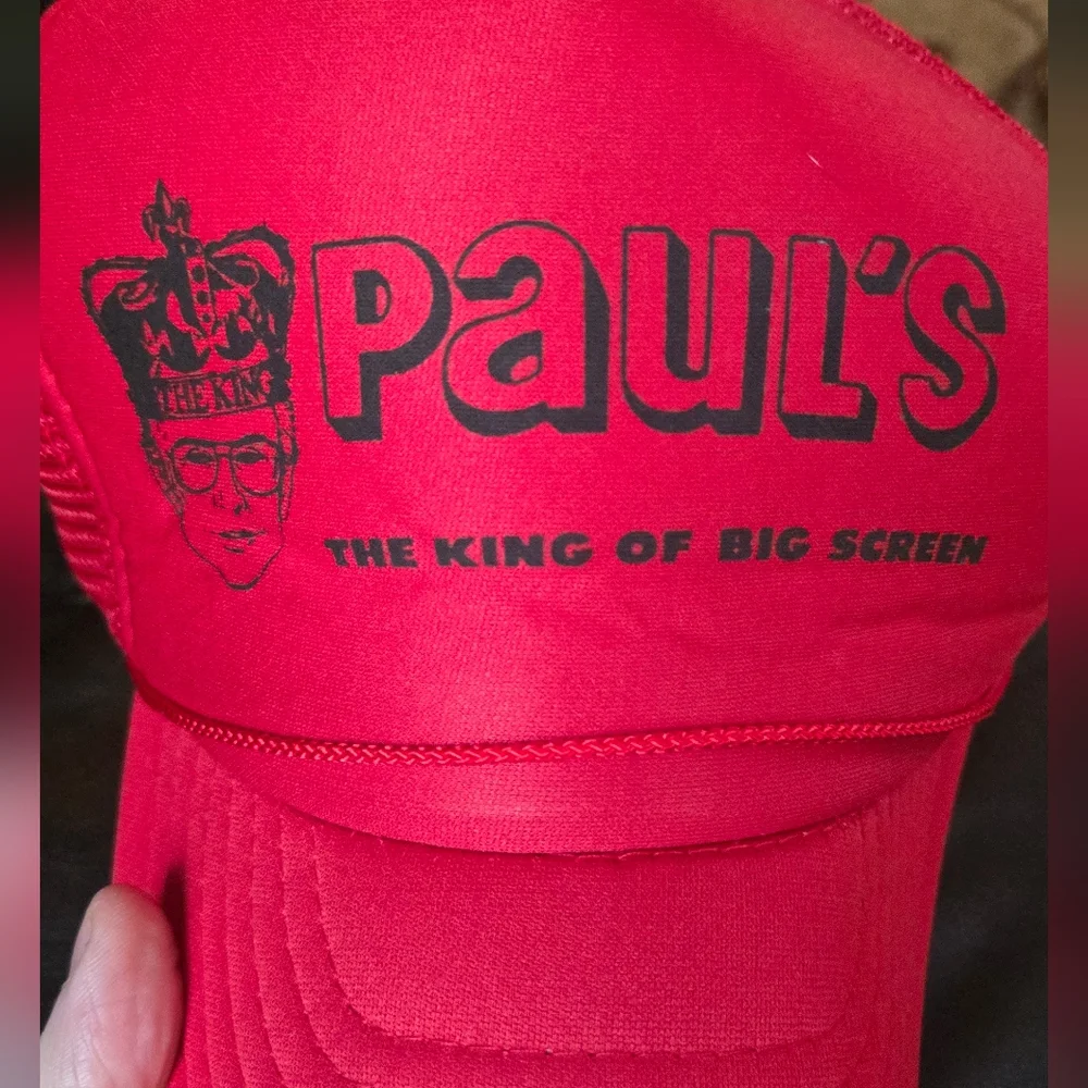 Red Paul's Cap Vintage Collectors Piece 1960's - Picture 5 of 5